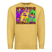 Antique Gold mardi gras Premium Sweatshirt - JahusDesignShop