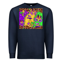 Navy mardi gras Premium Sweatshirt - JahusDesignShop