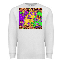 Oatmeal Heather mardi gras Premium Sweatshirt - JahusDesignShop