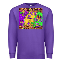 Purple mardi gras Premium Sweatshirt - JahusDesignShop