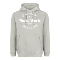 Moon Dust hard work beats talent Heavyweight Hoodie - artisFamous