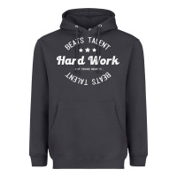 Smoke hard work beats talent Heavyweight Hoodie - artisFamous