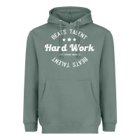 Sage hard work beats talent Heavyweight Hoodie - artisFamous