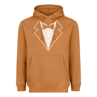 Meerkat fake tux tuxedo suit tie Heavyweight Hoodie - artisFamous