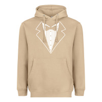 Mushroom fake tux tuxedo suit tie Heavyweight Hoodie - artisFamous