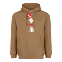 Toasted Coconut dr seuss the cat in the hat Heavyweight Hoodie - artisFamous