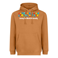 Meerkat autism seeing the world differently Heavyweight Hoodie - artisFamous