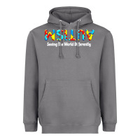 Storm autism seeing the world differently Heavyweight Hoodie - artisFamous