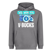 Storm will work for v bucks youth gamer Heavyweight Hoodie - artisFamous