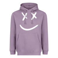 Lavender x eyed smiley face x eyes smiling Heavyweight Hoodie - artisFamous