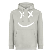 Moon Dust x eyed smiley face x eyes smiling Heavyweight Hoodie - artisFamous