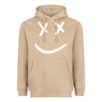 Mushroom x eyed smiley face x eyes smiling Heavyweight Hoodie - artisFamous