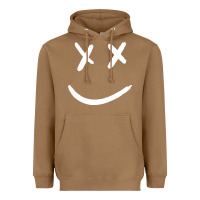 Toasted Coconut x eyed smiley face x eyes smiling Heavyweight Hoodie - artisFamous