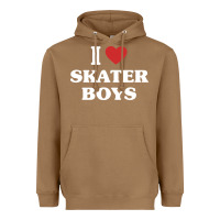 Toasted Coconut i love skater boys Heavyweight Hoodie - artisFamous