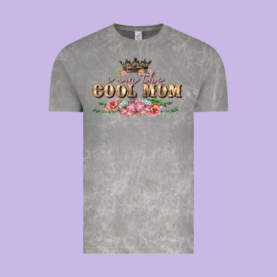 I Am The Cool Mom Mother's Day Vintage Tee Designed By Fadigitalartstudio