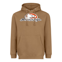 Toasted Coconut the screamin eagle Heavyweight Hoodie - artisFamous