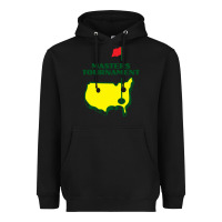 Black Master Tournament GOLF Heavyweight Hoodie - artisFamous