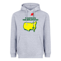 Heather Grey Master Tournament GOLF Heavyweight Hoodie - artisFamous