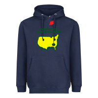 Navy Master Tournament GOLF Heavyweight Hoodie - artisFamous