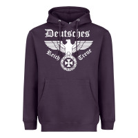 Plum deutsches reich Heavyweight Hoodie - artisFamous