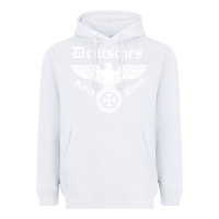 White deutsches reich Heavyweight Hoodie - artisFamous