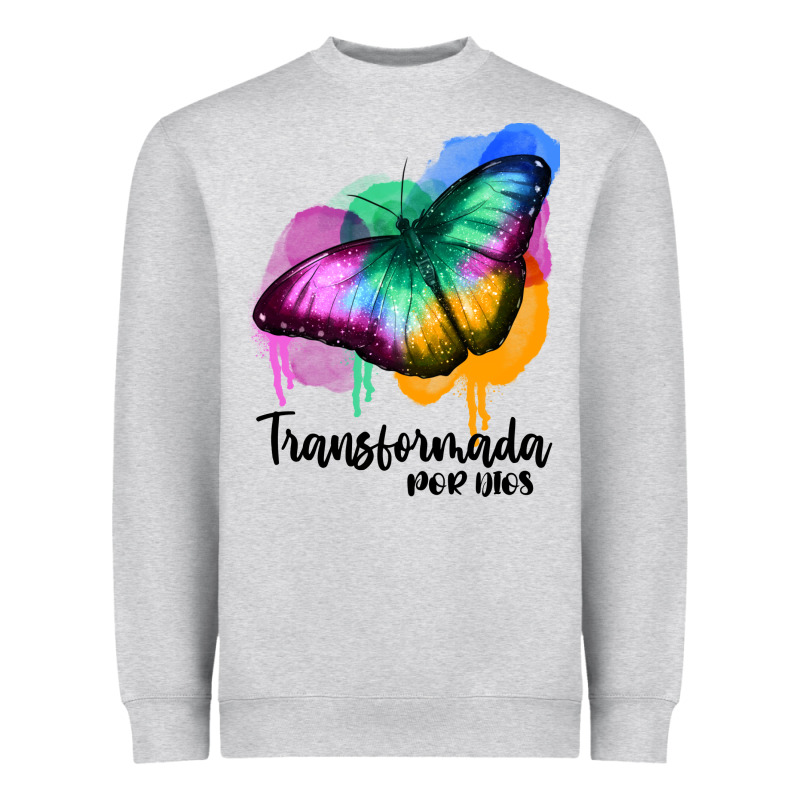 Transformada Por Dios Heavyweight Sweatshirt by JahusDesignShop | Teevron
