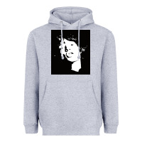 Heather Grey mick jag Heavyweight Hoodie - artisFamous