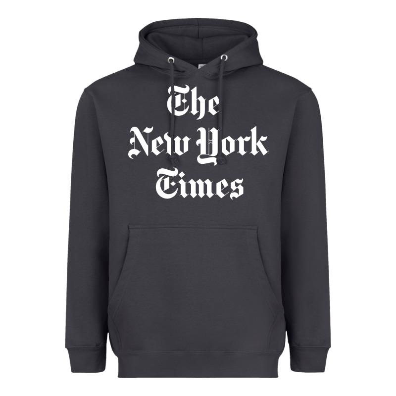 New York Times Heavyweight Hoodie by artisFamous | Teevron