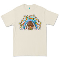 Bone Easter Bunny with carrot rainbow Easter Day Premium Tee - HowdyJamesFarm