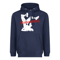 Navy ridiculousness Heavyweight Hoodie - artisFamous