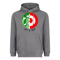 Storm sips and  trips Heavyweight Hoodie - artisFamous