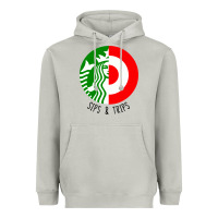 Moon Dust sips and  trips Heavyweight Hoodie - artisFamous