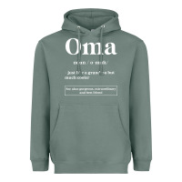 Sage Oma Definition - Mother's Day Gift Heavyweight Hoodie - artisFamous