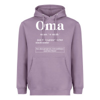 Lavender Oma Definition - Mother's Day Gift Heavyweight Hoodie - artisFamous