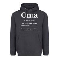 Smoke Oma Definition - Mother's Day Gift Heavyweight Hoodie - artisFamous