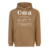 Toasted Coconut Oma Definition - Mother's Day Gift Heavyweight Hoodie - artisFamous