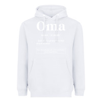 White Oma Definition - Mother's Day Gift Heavyweight Hoodie - artisFamous