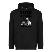 Black Moo bitch get out the hay Heavyweight Hoodie - artisFamous