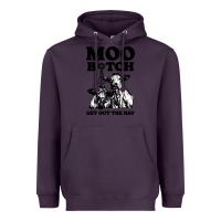 Plum Moo bitch get out the hay Heavyweight Hoodie - artisFamous