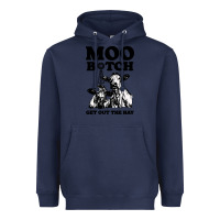 Navy Moo bitch get out the hay Heavyweight Hoodie - artisFamous