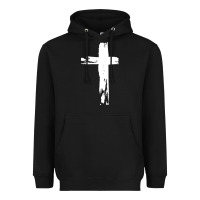 Black tattoo christian Heavyweight Hoodie - artisFamous