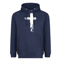 Navy tattoo christian Heavyweight Hoodie - artisFamous