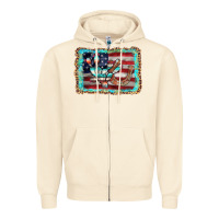 Sandshell flag cactus horseshoe Zipper Hoodie - AdoDesignShop