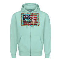 Seafoam flag cactus horseshoe Zipper Hoodie - AdoDesignShop
