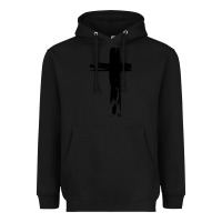 Black tattoo christian Heavyweight Hoodie - artisFamous