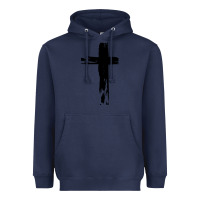Navy tattoo christian Heavyweight Hoodie - artisFamous
