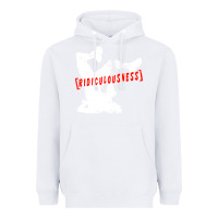 White ridiculousness Heavyweight Hoodie - artisFamous