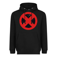 Black xmen symbol Heavyweight Hoodie - artisFamous