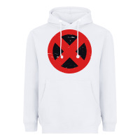 White xmen symbol Heavyweight Hoodie - artisFamous