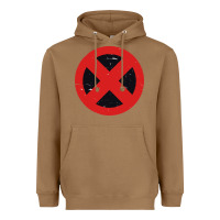 Toasted Coconut xmen symbol Heavyweight Hoodie - artisFamous